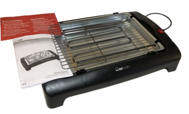 Clatronic Barbecue-Tischgrill BQ 2977 N - für Tiefziehboxen Colossos und Professional geeignet!
